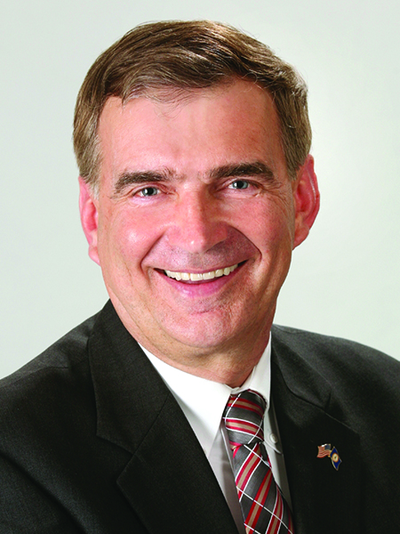 Sen. Emmett W. Hanger Jr. headshot