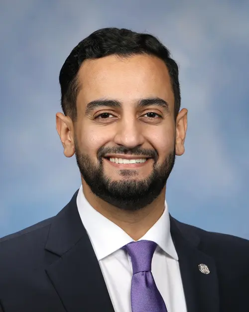 Abraham Aiyash — Democratic State Representative for Michigan District 9 (official headshot)
