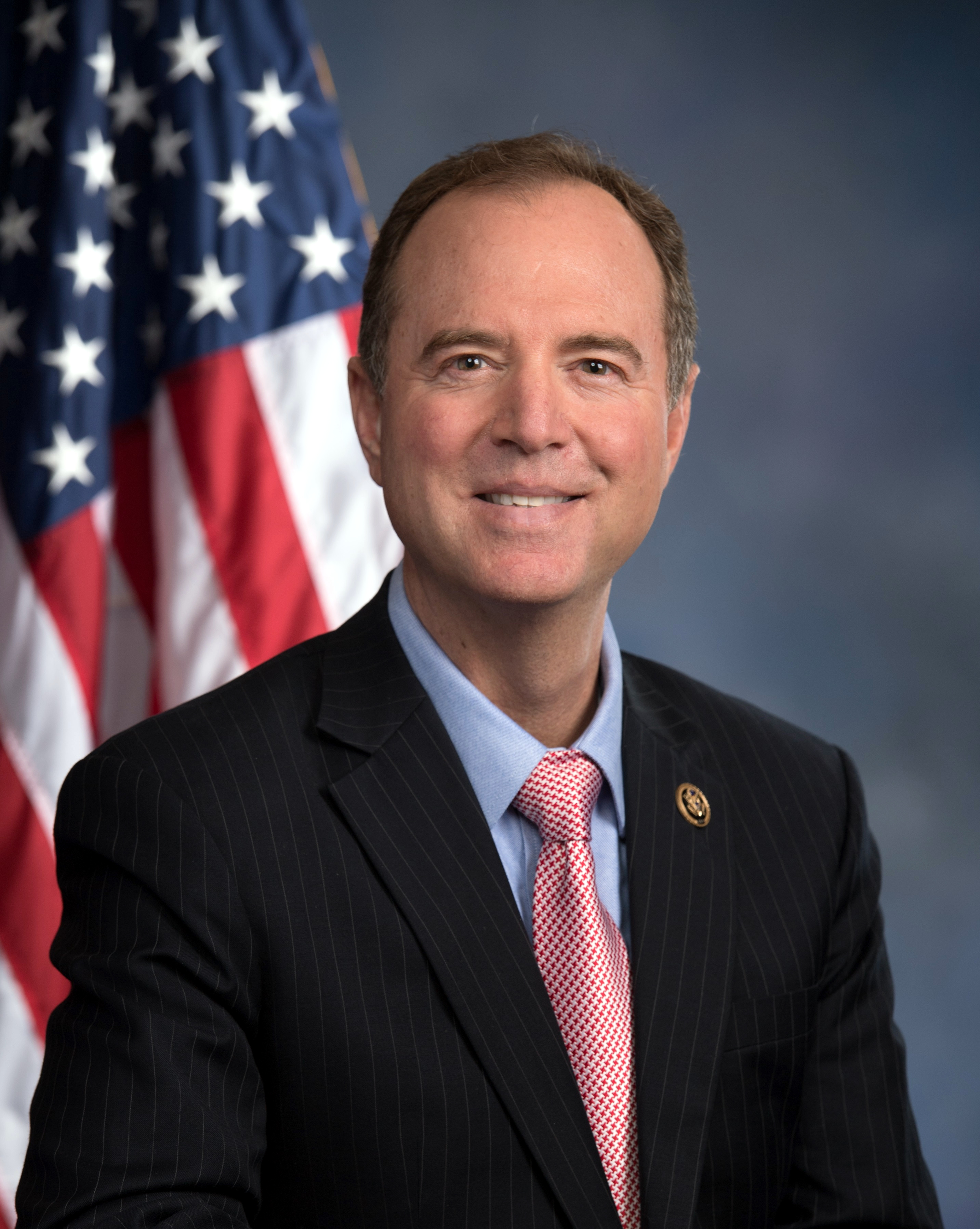 Adam B. Schiff — Democratic U.S. Representative for California's 28th Congressional District (official headshot)