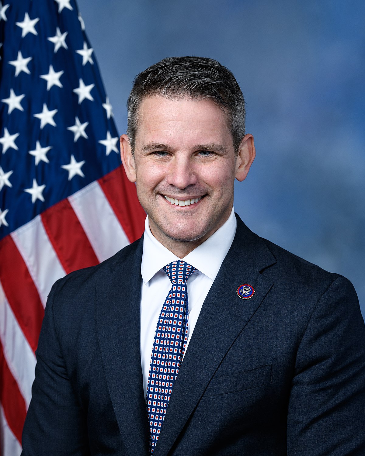 Adam Kinzinger — Republican U.S. Representative for Illinois's 16th Congressional District (official headshot) Adam Kinzinger — Republican U.S. Representative for Illinois's 16th Congressional District (official headshot)