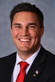 Adam M. Niemerg — Republican State Representative for Illinois District 102 (official headshot) Adam M. Niemerg — Republican State Representative for Illinois District 102 (official headshot)
