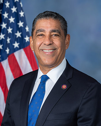 Adriano Espaillat — Democratic U.S. Representative for New York's 13th Congressional District (official headshot)