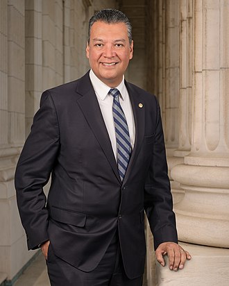Alex Padilla — Democratic U.S. Senator from California (official headshot)