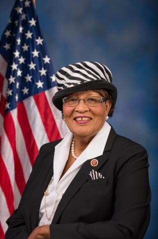 Alma Adams — Democratic U.S. Representative for North Carolina's 12th Congressional District (official headshot)