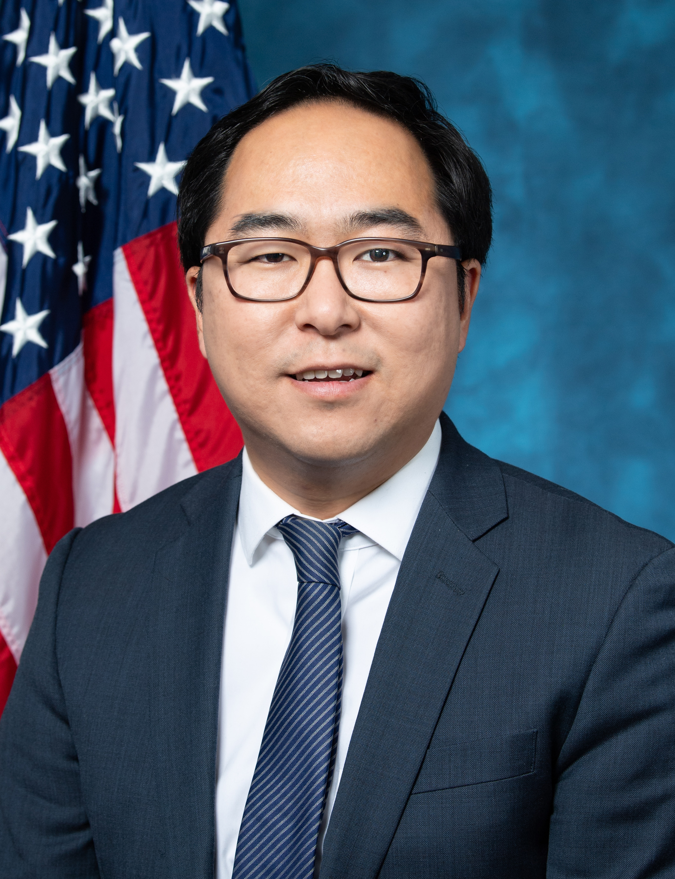 Andy Kim — Democratic U.S. Senator from New Jersey (official headshot)