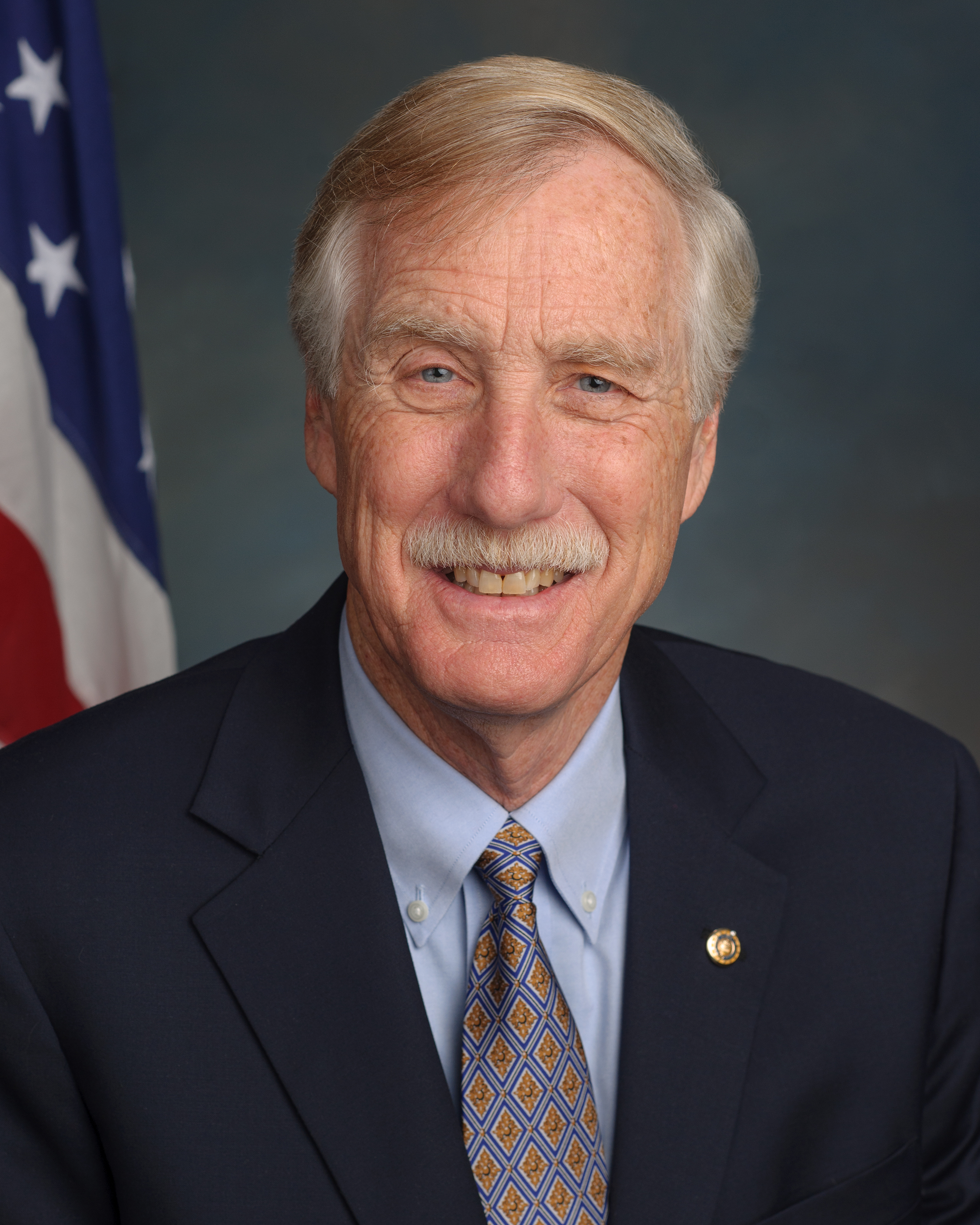 Angus King — Independent U.S. Senator from Maine (official headshot)