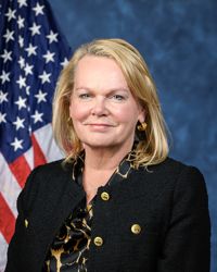 April McClain-Delaney — Democratic U.S. Representative for Maryland's 6th Congressional District (official headshot) April McClain-Delaney — Democratic U.S. Representative for Maryland's 6th Congressional District (official headshot)