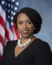 Ayanna Pressley — Democratic U.S. Representative for Massachusetts's 7th Congressional District (official headshot)