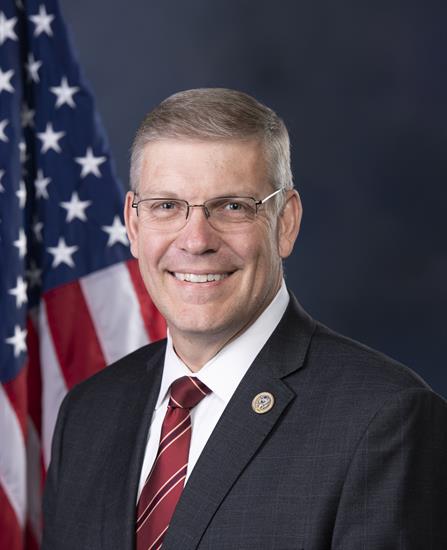 Barry Loudermilk — Republican U.S. Representative for Georgia's 11th Congressional District (official headshot)
