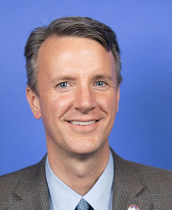 Ben Cline — Republican U.S. Representative for Virginia's 6th Congressional District (official headshot)