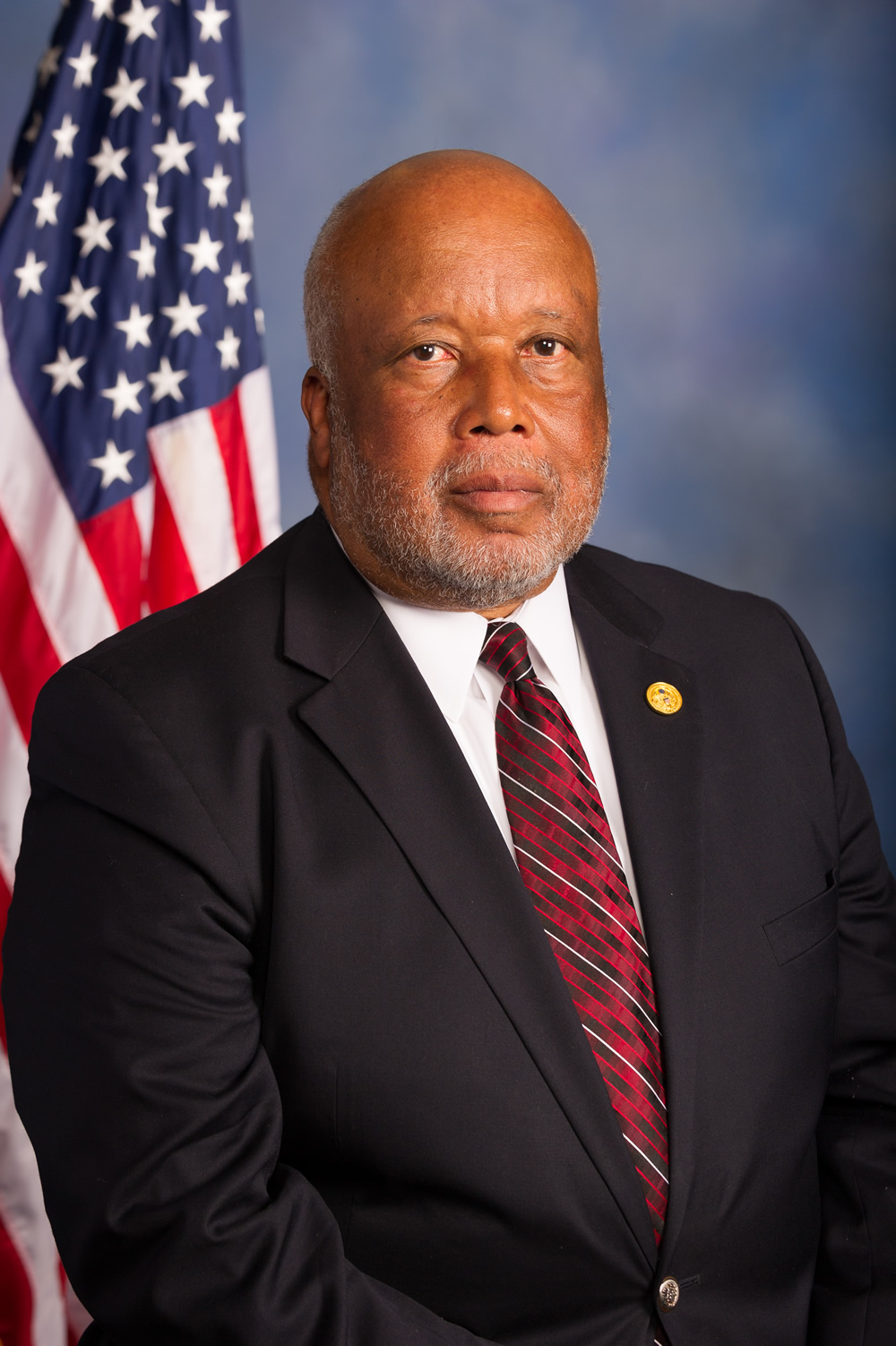 Bennie Thompson — Democratic U.S. Representative for Mississippi's 2nd Congressional District (official headshot)