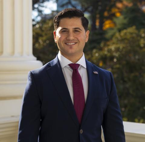 Bill Essayli — Republican State Assemblymember for California District 63 (official headshot)