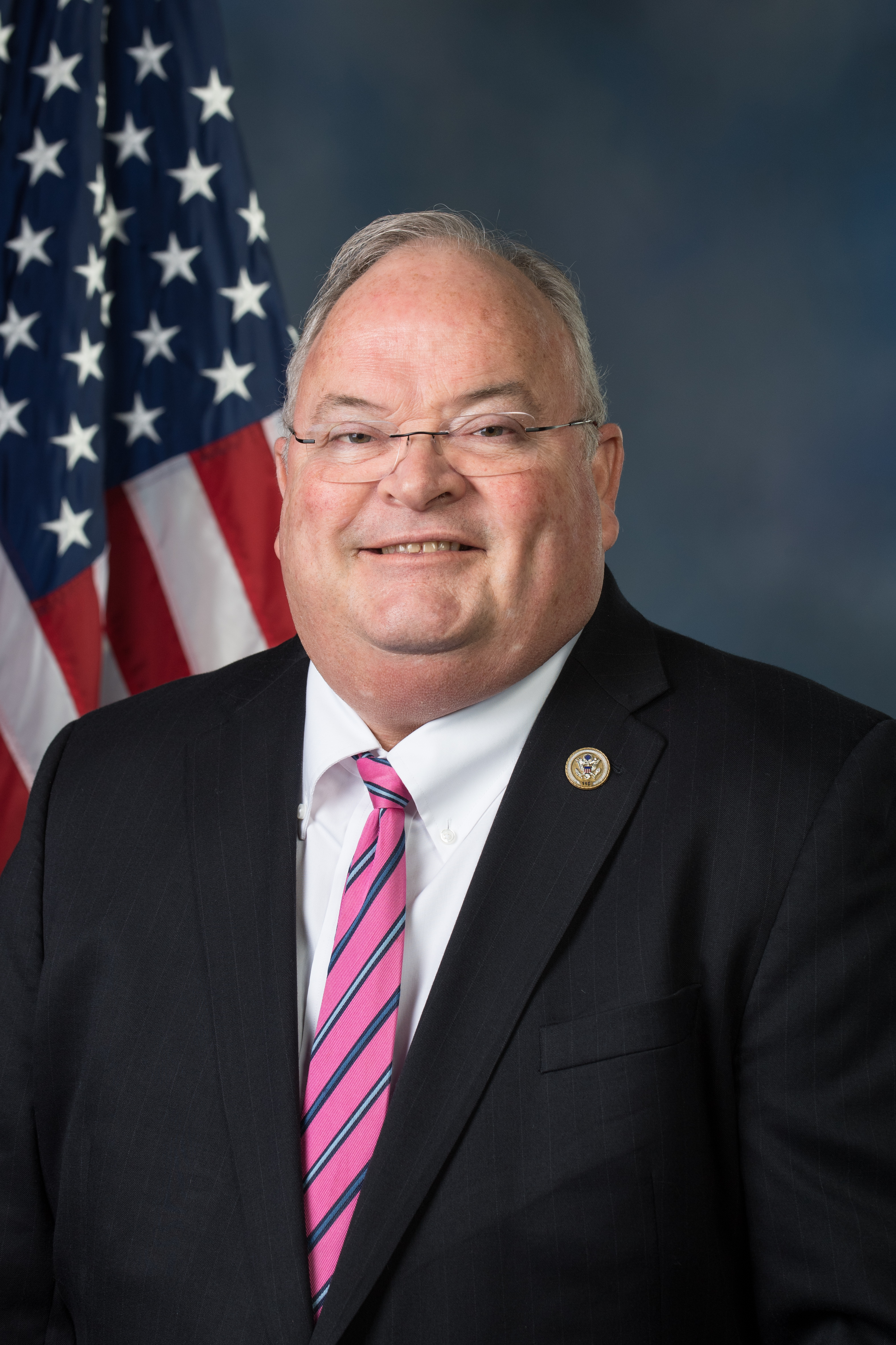 Billy Long — Republican U.S. Representative for Missouri's 7th Congressional District (official headshot) Billy Long — Republican U.S. Representative for Missouri's 7th Congressional District (official headshot)
