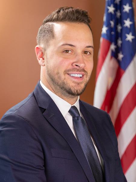 Brandon T. Voas — Democratic State Representative for Rhode Island District 57 (official headshot)