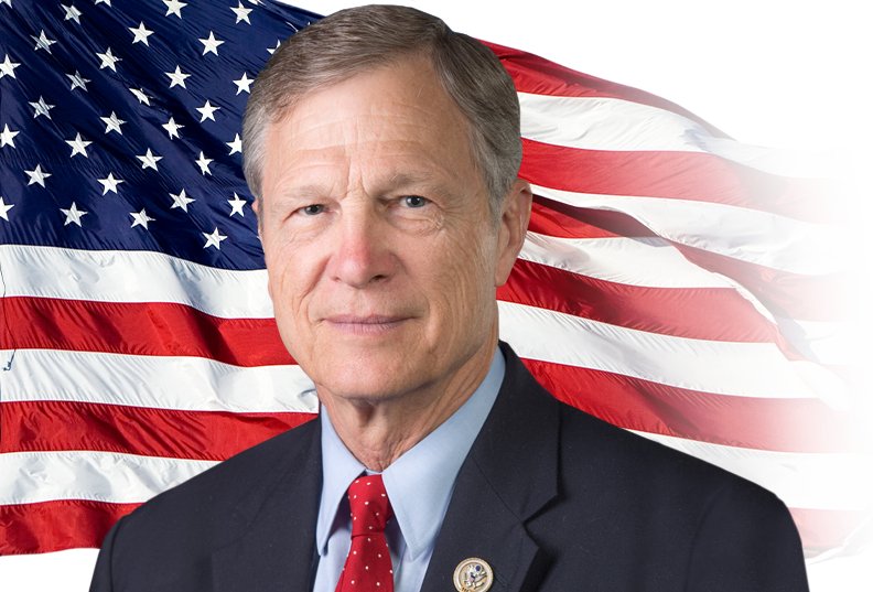 Brian Babin — Republican U.S. Representative for Texas's 36th Congressional District (official headshot)