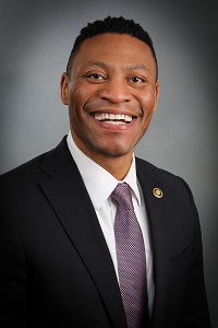 Brian Williams — Democratic State Senator for Missouri District 14 (official headshot) Brian Williams — Democratic State Senator for Missouri District 14 (official headshot)