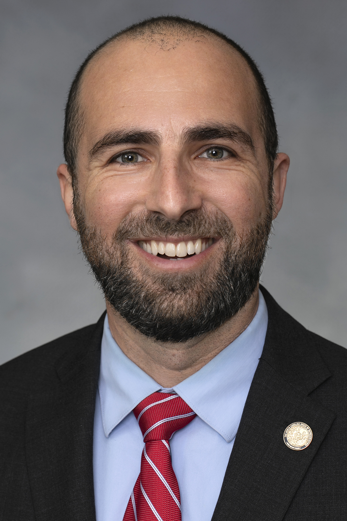 Caleb Rudow — Democratic State Representative for North Carolina District 116 (official headshot)