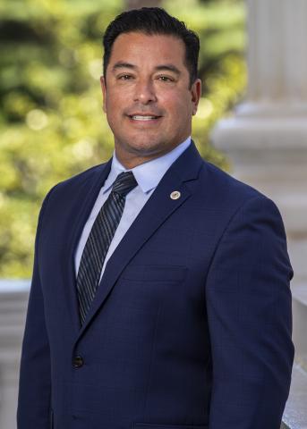 Carlos Villapudua — Democratic State Assemblymember for California District 13 (official headshot)