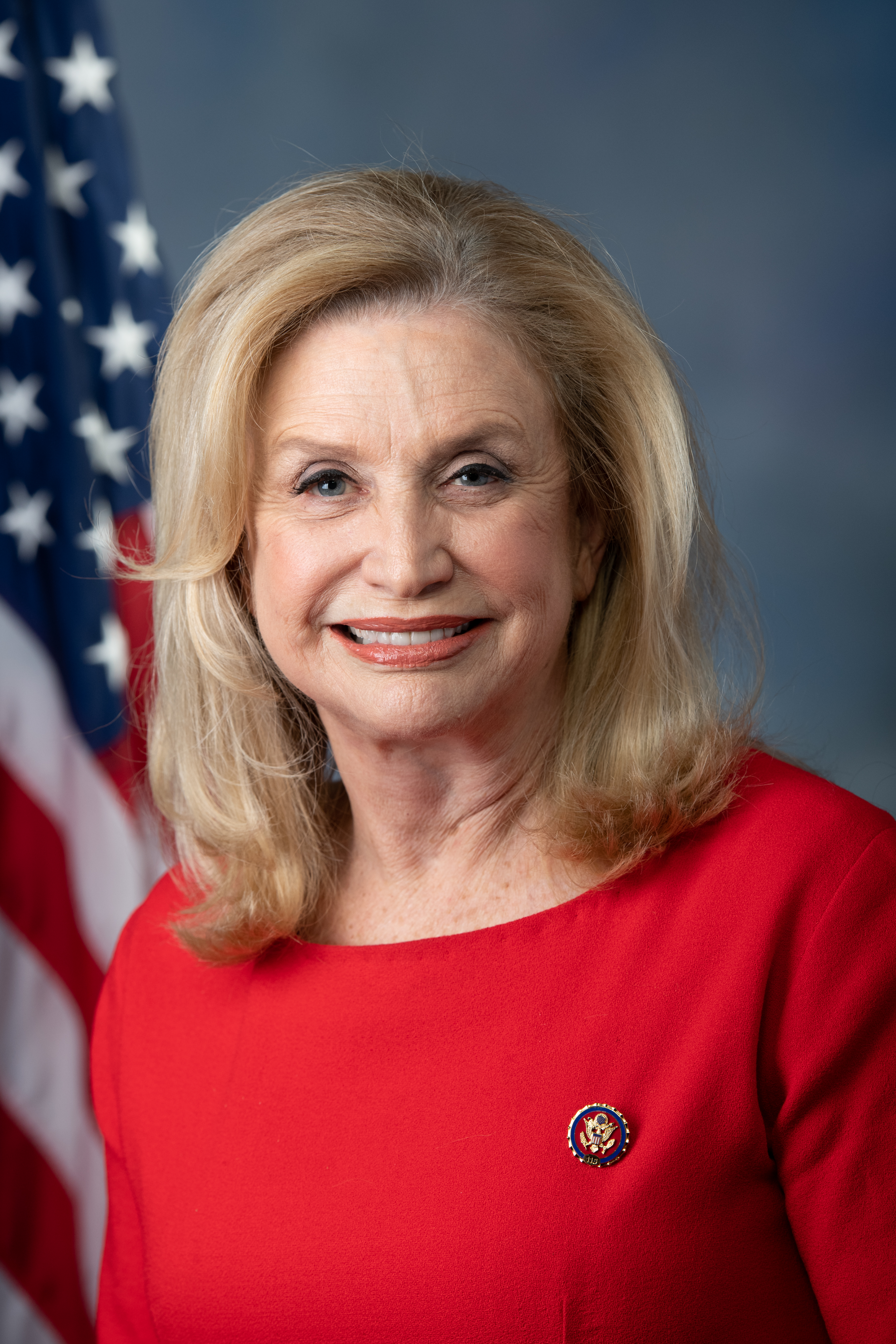 Carolyn B. Maloney — Democratic U.S. Representative for New York's 12th Congressional District (official headshot) Carolyn B. Maloney — Democratic U.S. Representative for New York's 12th Congressional District (official headshot)