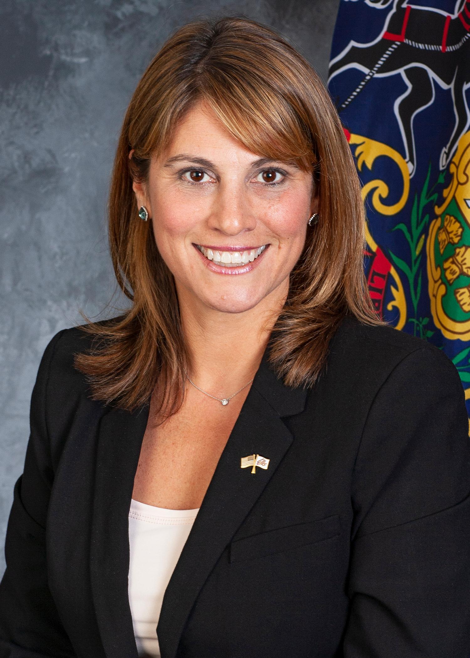 Carrie DelRosso — Republican State Representative for Pennsylvania District 33 (official headshot)