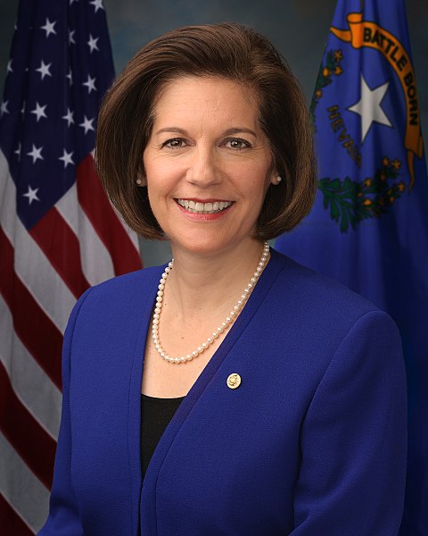 Catherine Cortez Masto — Democratic U.S. Senator from Nevada (official headshot)