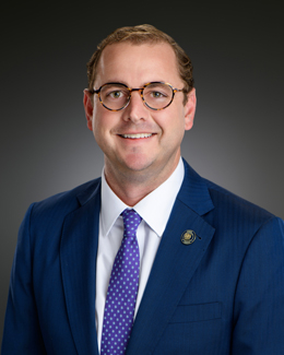 Sen. Patrick McMath headshot
