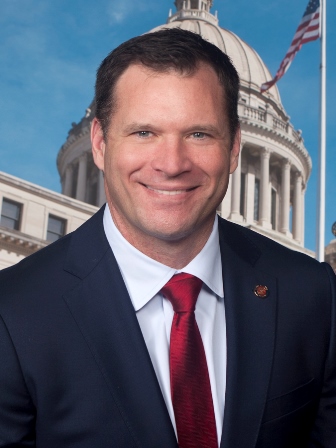 Chris Johnson — Republican State Senator for Mississippi District 44 (official headshot)