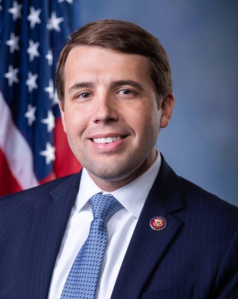 Chris Pappas — Democratic U.S. Representative for New Hampshire's 1st Congressional District (official headshot)