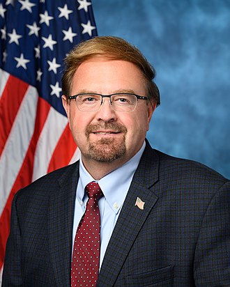 Chuck Edwards — Republican U.S. Representative for North Carolina's 11th Congressional District (official headshot)