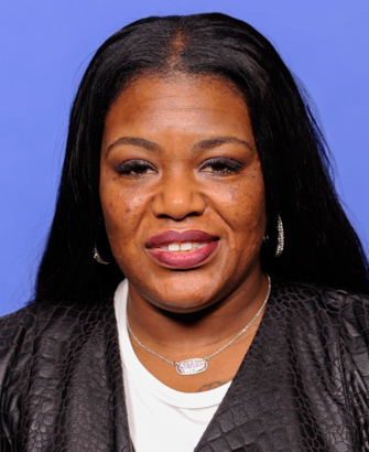 Cori Bush — Democratic U.S. Representative for Missouri's 1st Congressional District (official headshot)