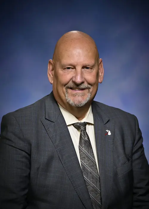 Curtis VanderWall — Republican State Representative for Michigan District 102 (official headshot) Curtis VanderWall — Republican State Representative for Michigan District 102 (official headshot)