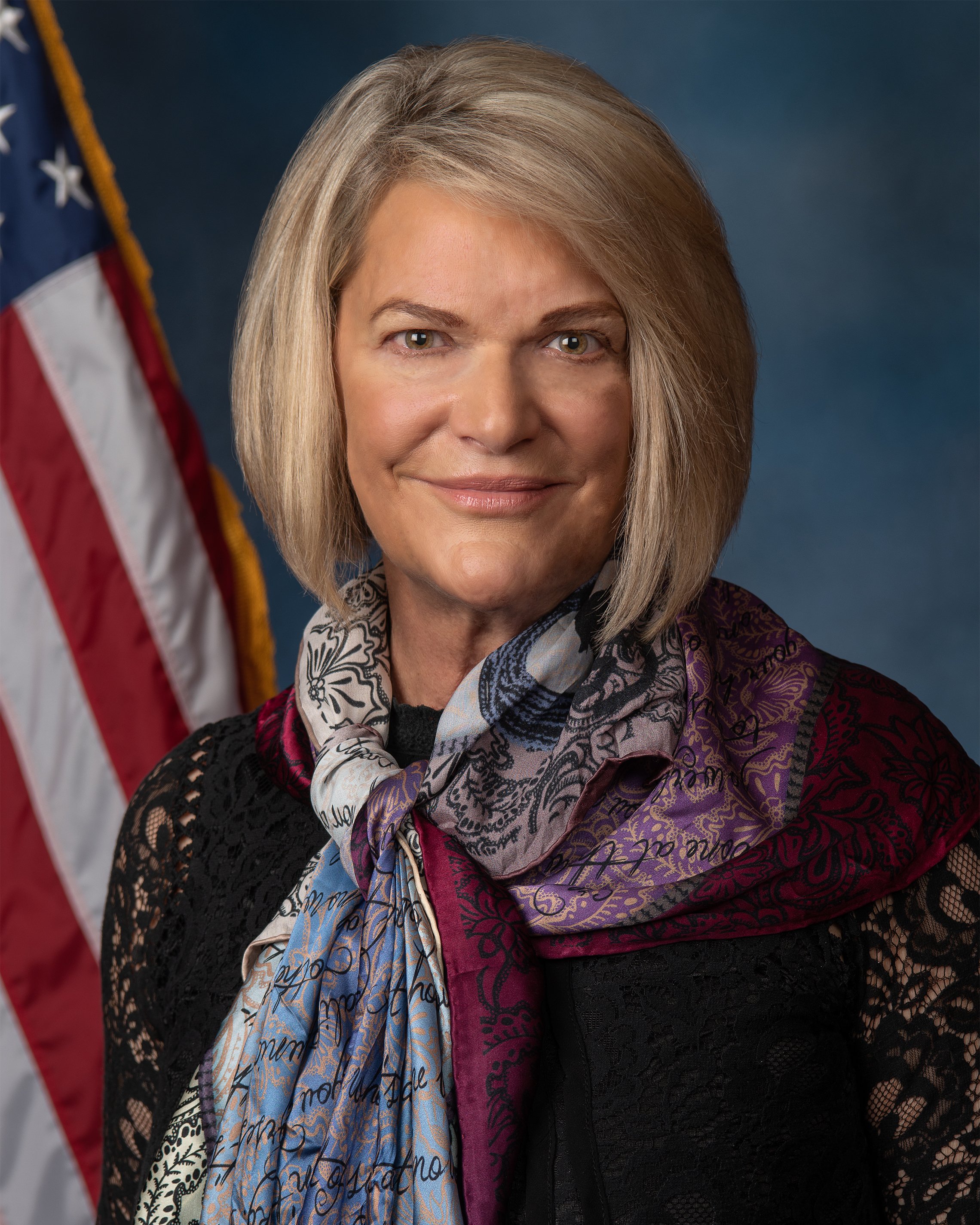 Cynthia M. Lummis — Republican U.S. Senator from Wyoming (official headshot)