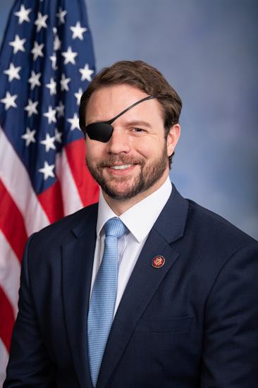 Dan Crenshaw — Republican U.S. Representative for Texas's 2nd Congressional District (official headshot)