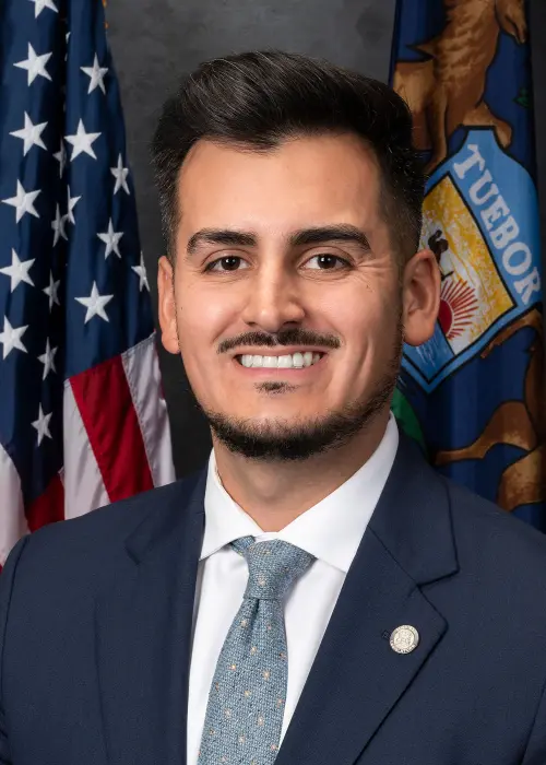 Darrin Camilleri — Democratic State Senator for Michigan District 4 (official headshot)