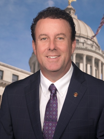 David Parker — Republican State Senator for Mississippi District 2 (official headshot)
