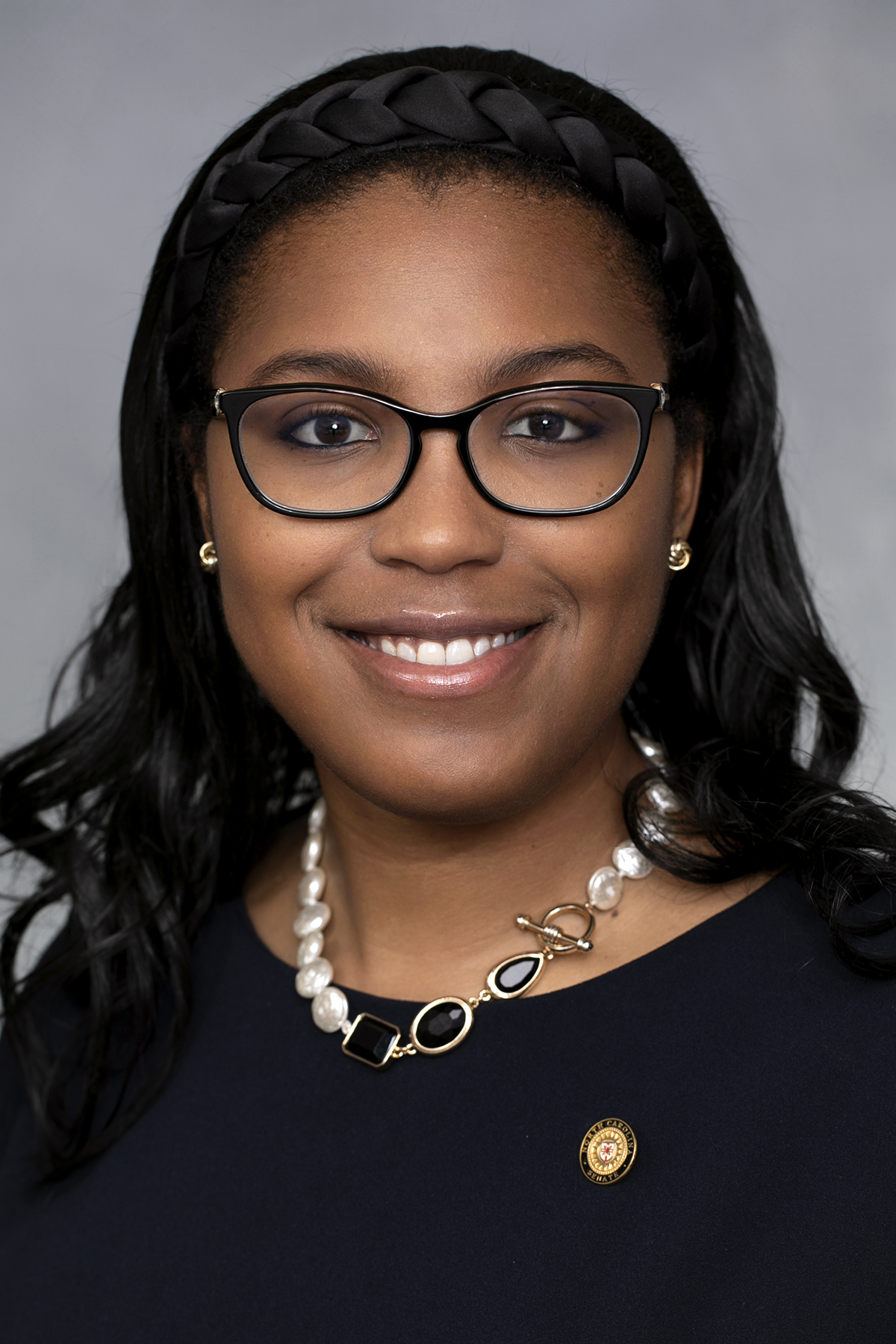DeAndrea Salvador — Democratic State Senator for North Carolina District 39 (official headshot) DeAndrea Salvador — Democratic State Senator for North Carolina District 39 (official headshot)