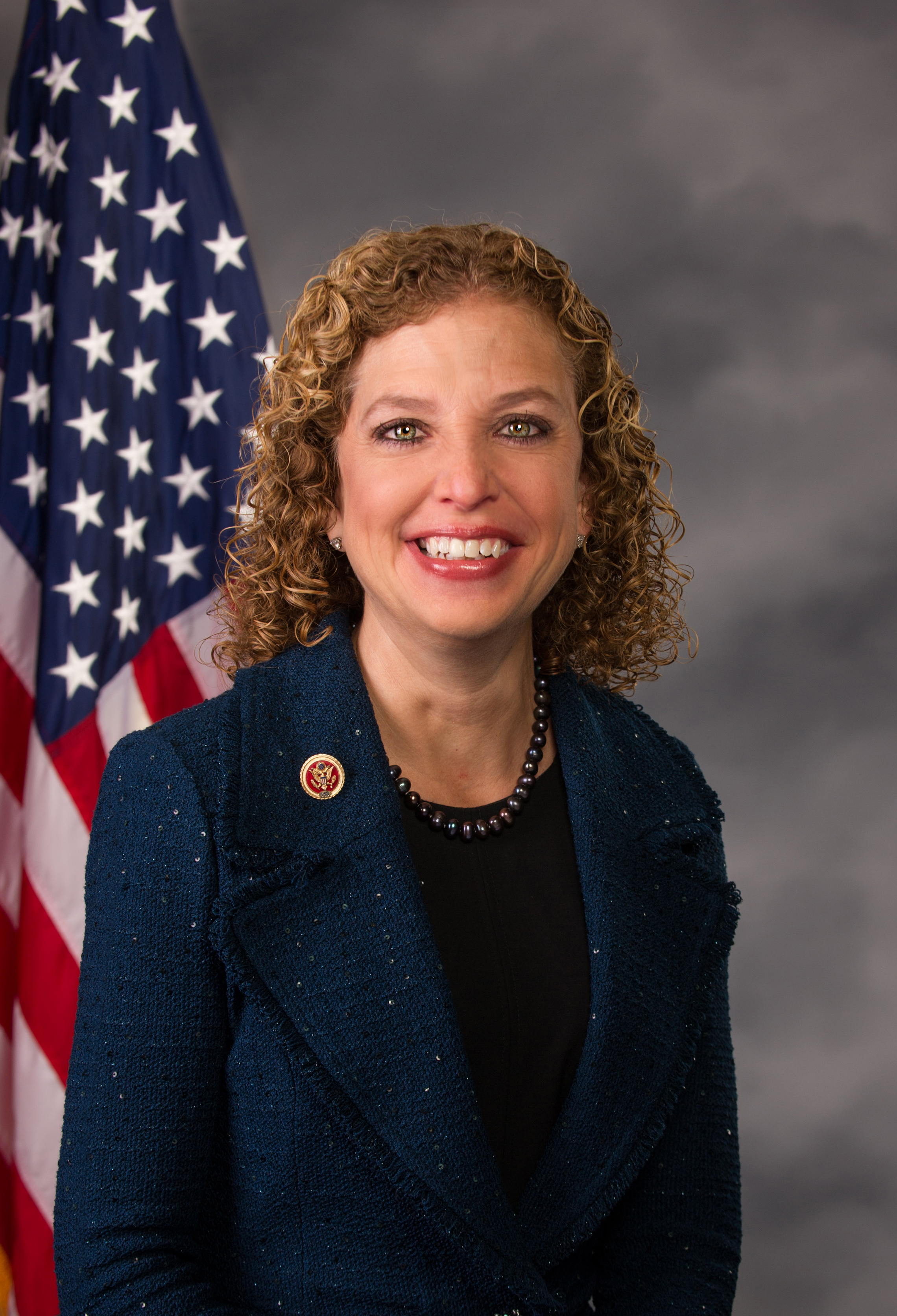 Debbie Wasserman Schultz — Democratic U.S. Representative for Florida's 25th Congressional District (official headshot)