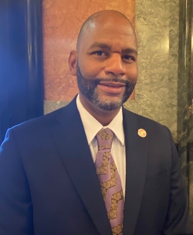 De'Keither A. Stamps — Democratic State Representative for Mississippi District 66 (official headshot)