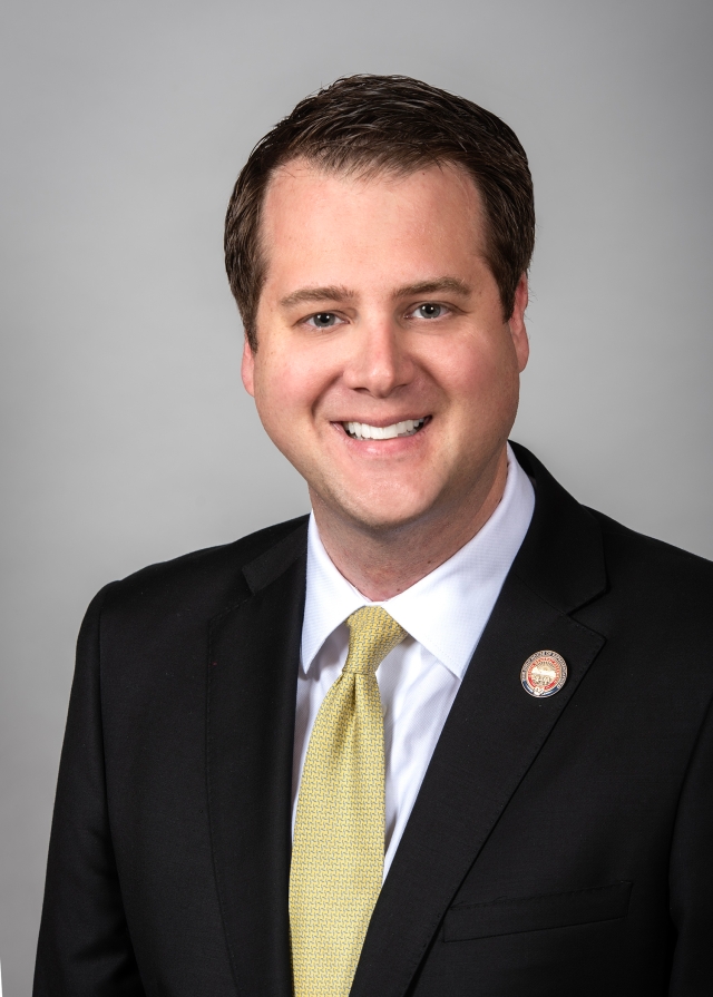 Derek Merrin — Republican State Representative for Ohio District 42 (official headshot)