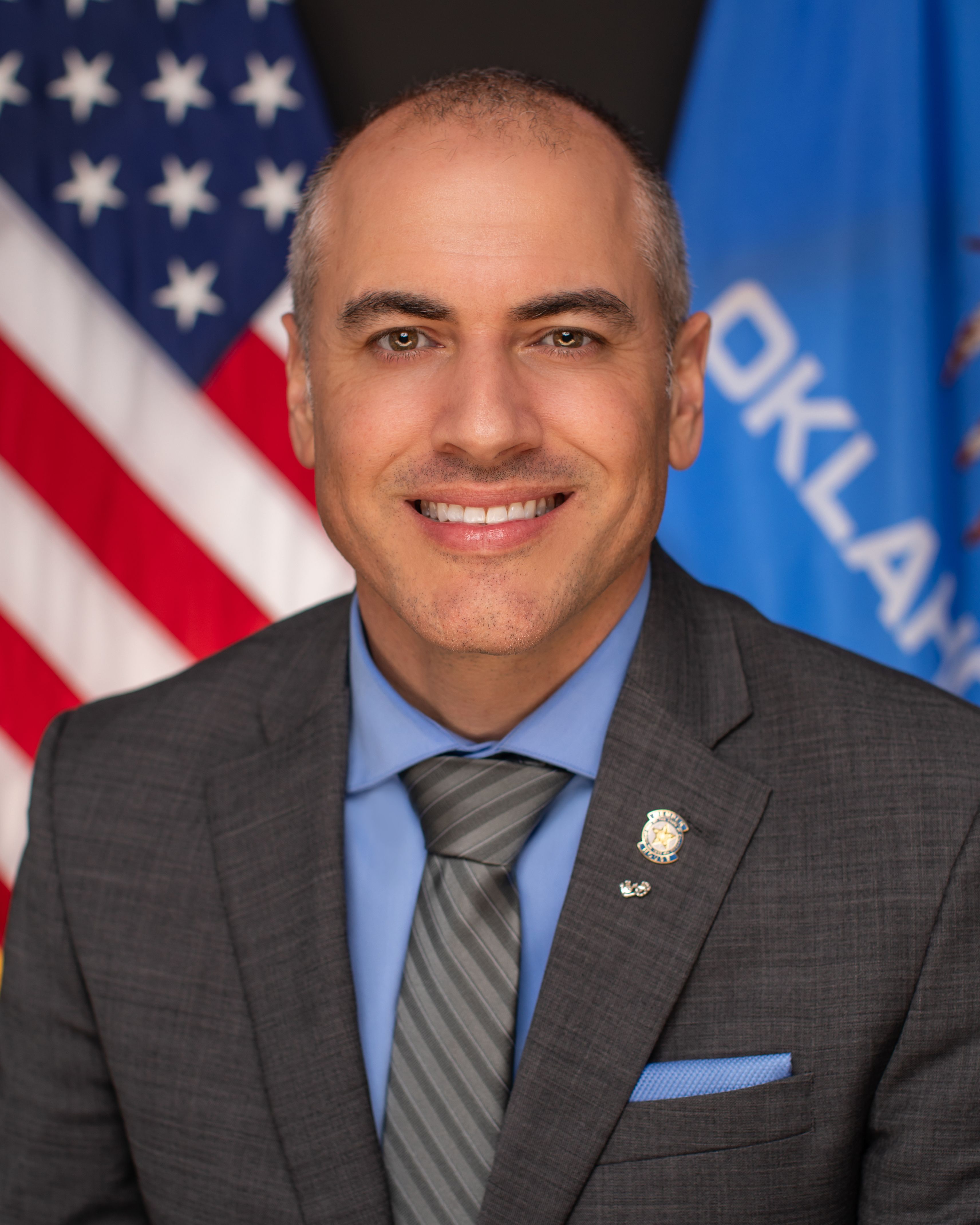 Derrick Hildebrant — Republican State Representative for Oklahoma District 23 (official headshot) Derrick Hildebrant — Republican State Representative for Oklahoma District 23 (official headshot)