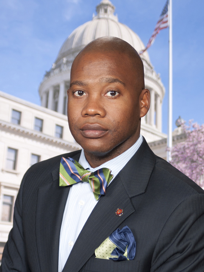 Derrick T. Simmons — Democratic State Senator for Mississippi District 12 (official headshot)