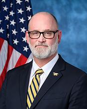 Derrick Van Orden — Republican U.S. Representative for Wisconsin's 3rd Congressional District (official headshot)