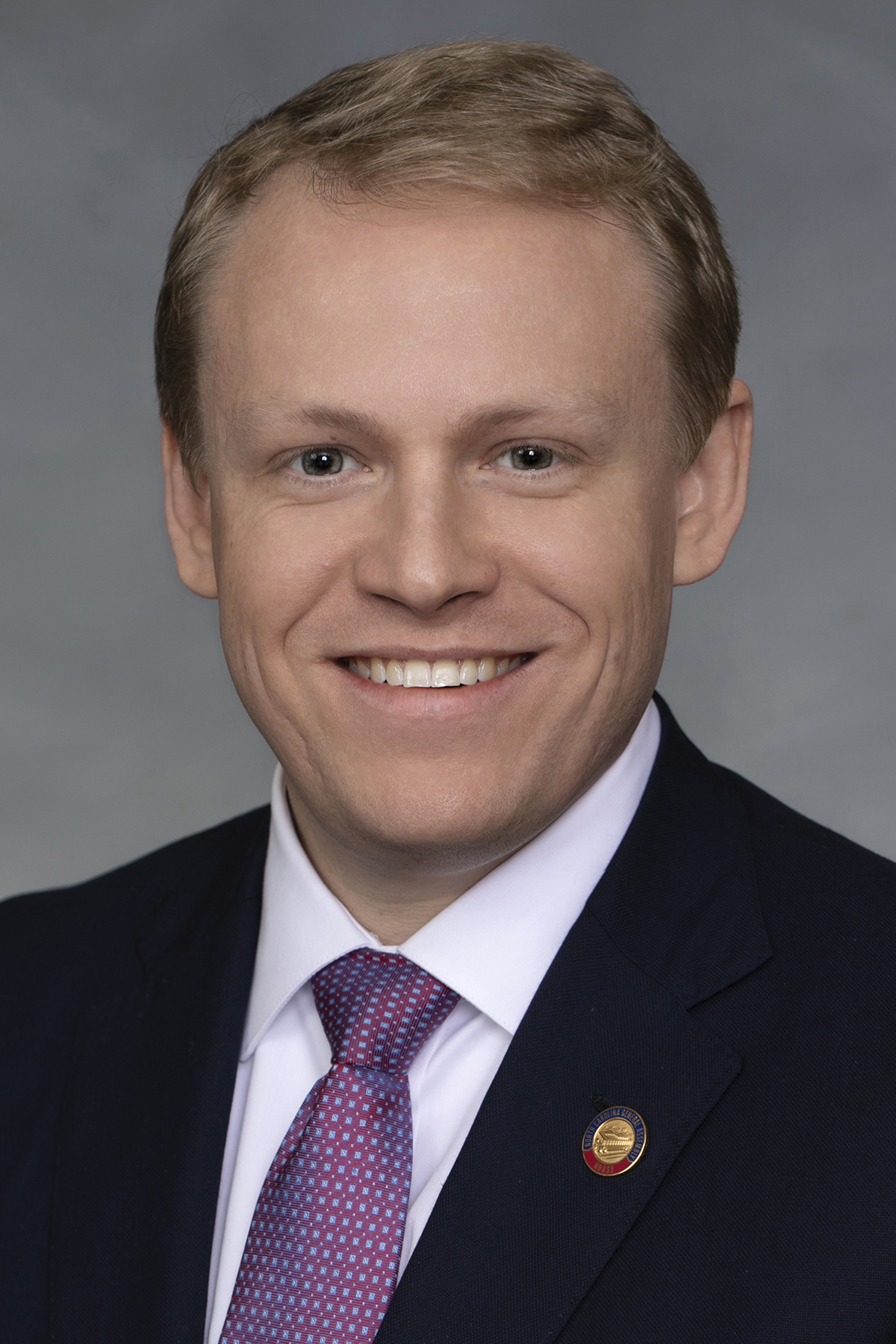 Destin Hall — Republican State Representative for North Carolina District 87 (official headshot)