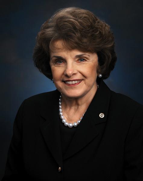 Dianne Feinstein — Democratic U.S. Senator from California (official headshot)