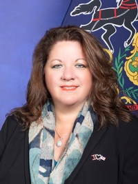 Donna Scheuren — Republican State Representative for Pennsylvania District 147 (official headshot) Donna Scheuren — Republican State Representative for Pennsylvania District 147 (official headshot)