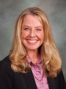 Elissa Campbell — Republican State Representative for Wyoming District 56 (official headshot) Elissa Campbell — Republican State Representative for Wyoming District 56 (official headshot)