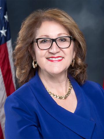 Eloise Gómez Reyes — Democratic State Senator for California District 29 (official headshot)