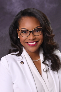 Emilia Strong Sykes — Democratic State Representative for Ohio District 34 (official headshot)