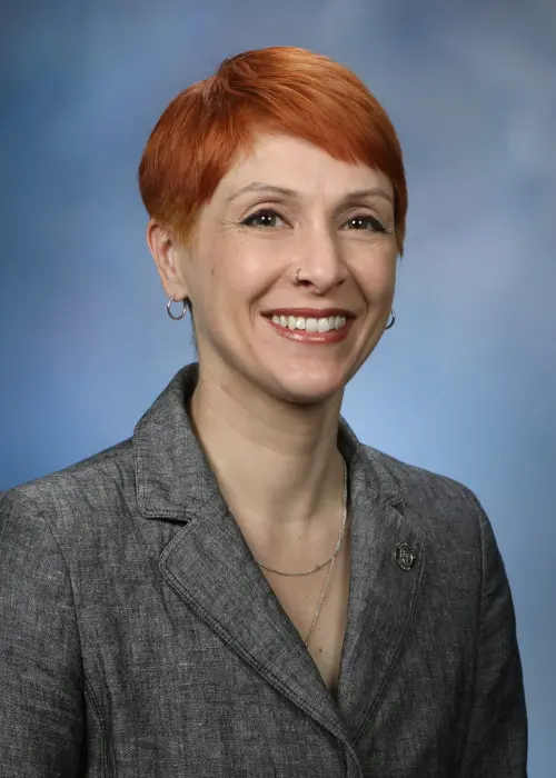 Emily Dievendorf — Democratic State Representative for Michigan District 77 (official headshot) Emily Dievendorf — Democratic State Representative for Michigan District 77 (official headshot)