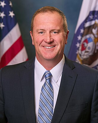 Eric Schmitt — Republican U.S. Senator from Missouri (official headshot)